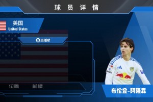 阿隆森球員集錦：左腳技術(shù)細(xì)膩 比賽態(tài)度充滿激情