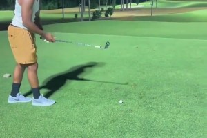 我知道金州有一個小學(xué)生很愛打高爾夫，要不去學(xué)學(xué)呢??