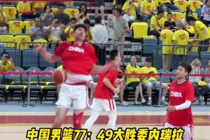 中國男籃球員vs委內(nèi)瑞拉賽前上演扣籃秀 你最喜歡哪位????