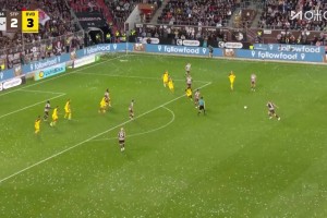 埃爾切閃電扳平！阿爾瓦羅傳中，拉法-米爾包抄推射破門