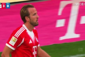 拜仁3-0領(lǐng)先漢堡！格納布里造點(diǎn)凱恩主罰點(diǎn)球破門！