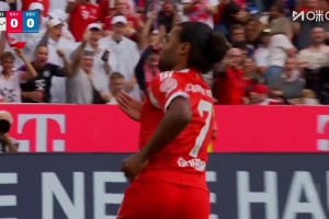 個(gè)人能力太強(qiáng)了！格納布里禁區(qū)內(nèi)穿襠過人小角度爆射破門！