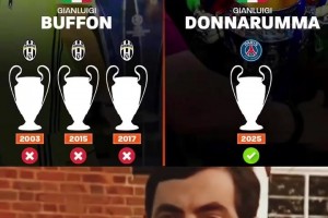 有些東西真的都是命！當(dāng)你意識到多納魯馬歐冠冠軍比布馮多時……