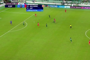 河內(nèi)門將超級(jí)超級(jí)巨大失誤！張?jiān)创蚩臻T得手，國(guó)安2-1河內(nèi)公安