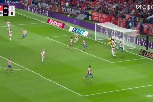 光速扳平！阿爾瓦雷斯補(bǔ)射破門(mén)，馬競(jìng)第81分鐘2-2巴列卡諾