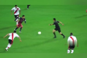 當內(nèi)馬爾踢高興了，踢的是最純粹的桑巴足球！