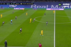 只有祝福！傳奇中場(chǎng)布斯克茨22年國(guó)家德比單場(chǎng)處理球集錦！