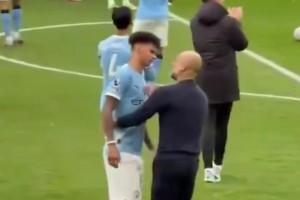 曼城大勝，瓜迪奧拉也不忘給弟子上課