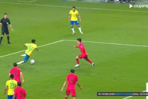 巴西隊這一串配合，把攝影機都晃暈了??