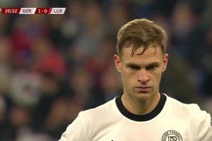 格納布里造紅點(diǎn)套餐！基米希主罰穩(wěn)穩(wěn)命中！德國(guó)2-0領(lǐng)先盧森堡！