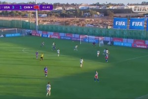 又是失誤！宋語后場被斷圖雷空門得手雙響，U17美國女足4-1領先