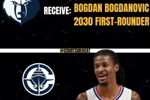 解快船燃眉之急？美媒炸裂交易方案：快船得到莫蘭特，送出科林斯+博格丹！