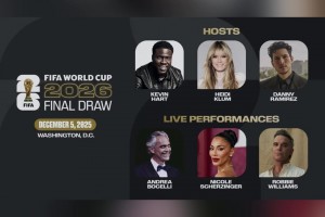 看世界杯決賽抽簽儀式的陣容，網(wǎng)友：趕快別讓美國舉辦了