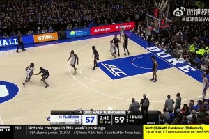 NCAA焦點戰(zhàn)！衛(wèi)冕冠軍佛羅里達(dá)VS杜克，最后時刻真焦灼