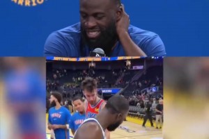 原來追夢(mèng)兒子還是切特的粉絲，昨日雷勇賽后，跑去和切特見面