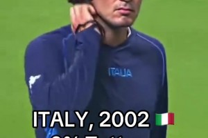 帥出天際！02世界杯意大利國家隊(duì)堪稱男模天團(tuán)??